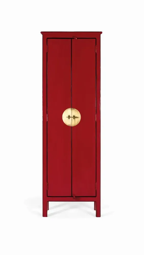 Armoires - Armoire à 2 portes fabriquée à la main en bois de manguier - GINER Y COLOMER