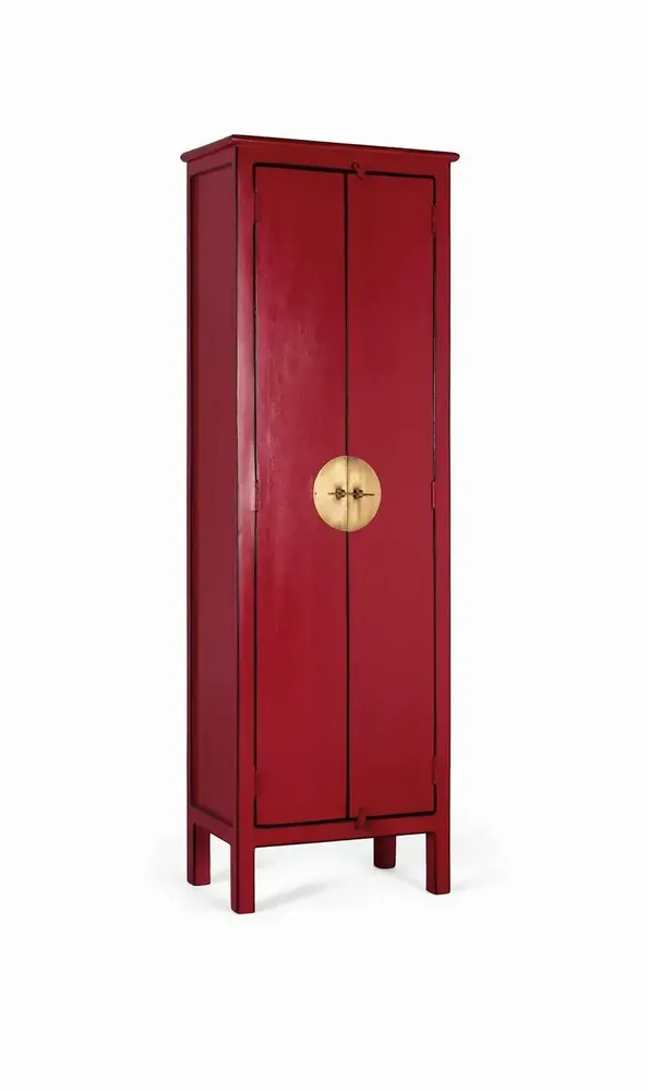 Armoires - Armoire à 2 portes fabriquée à la main en bois de manguier - GINER Y COLOMER