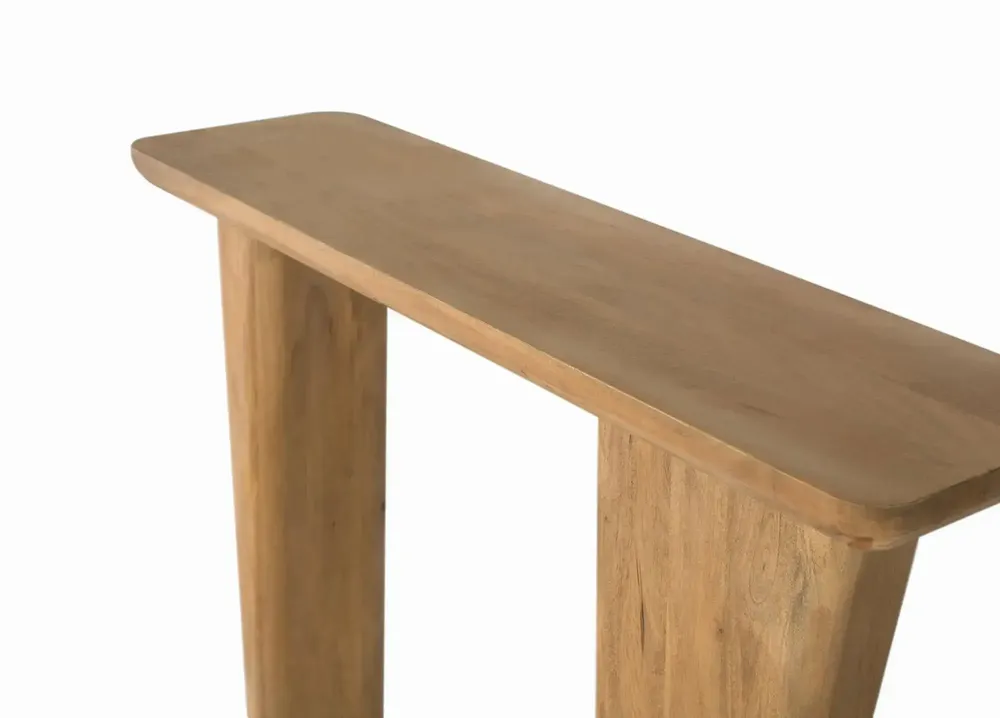Console table - Handcrafted mango wood console - GINER Y COLOMER