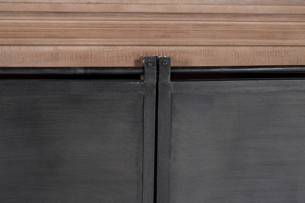Armoires - Armoire de style industriel en bois de manguier - GINER Y COLOMER