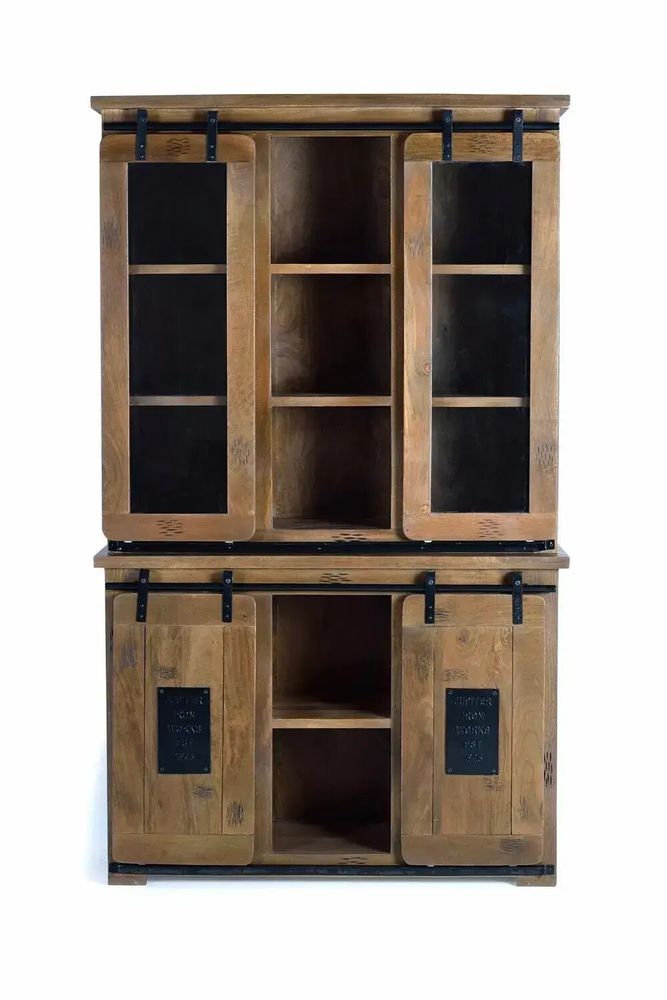 Sideboards - Mango wood and metal dresser - GINER Y COLOMER