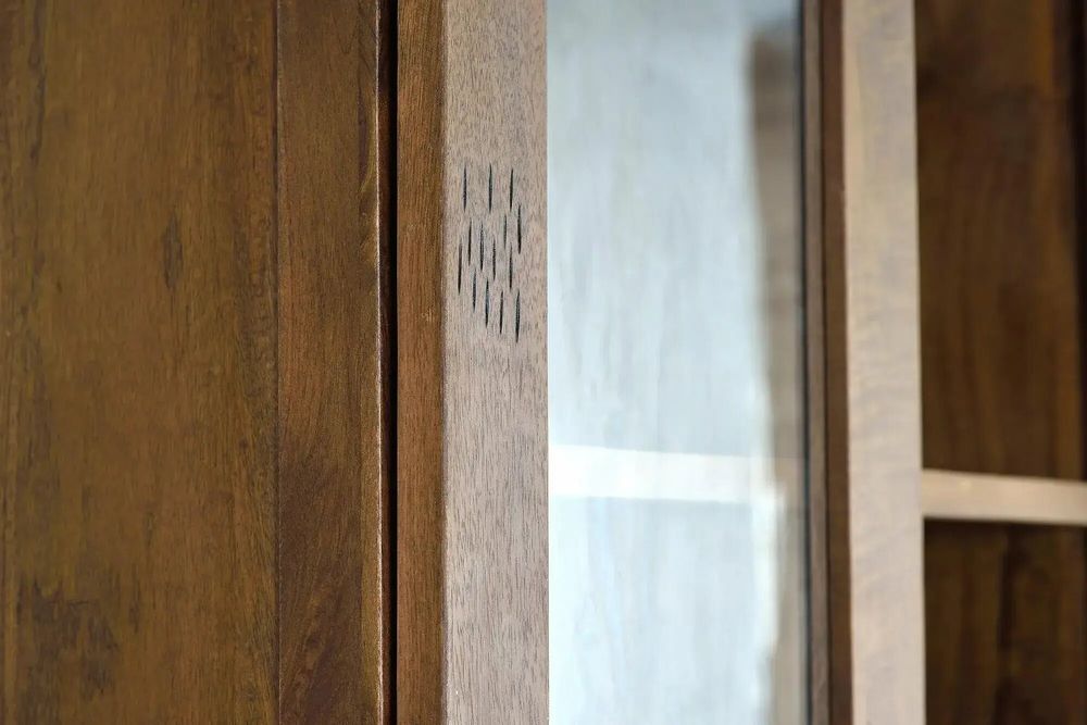 Sideboards - Mango wood and metal dresser - GINER Y COLOMER