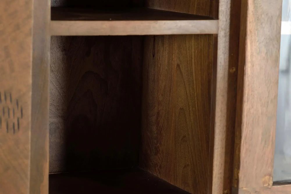 Sideboards - Mango wood and metal dresser - GINER Y COLOMER