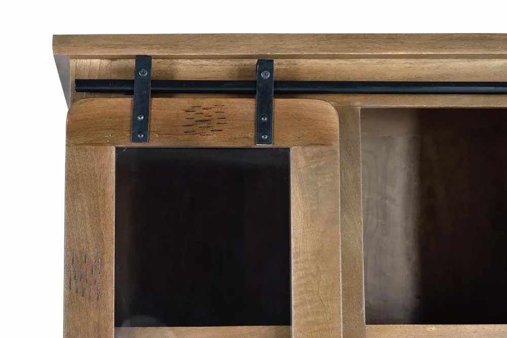 Buffets - Vaisselier en bois manguier et métal - GINER Y COLOMER