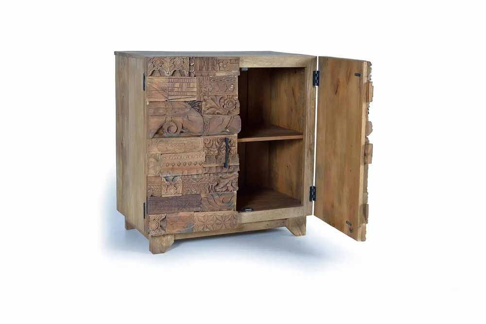 Sideboards - Sideboard in mango wood and recycled wood - GINER Y COLOMER
