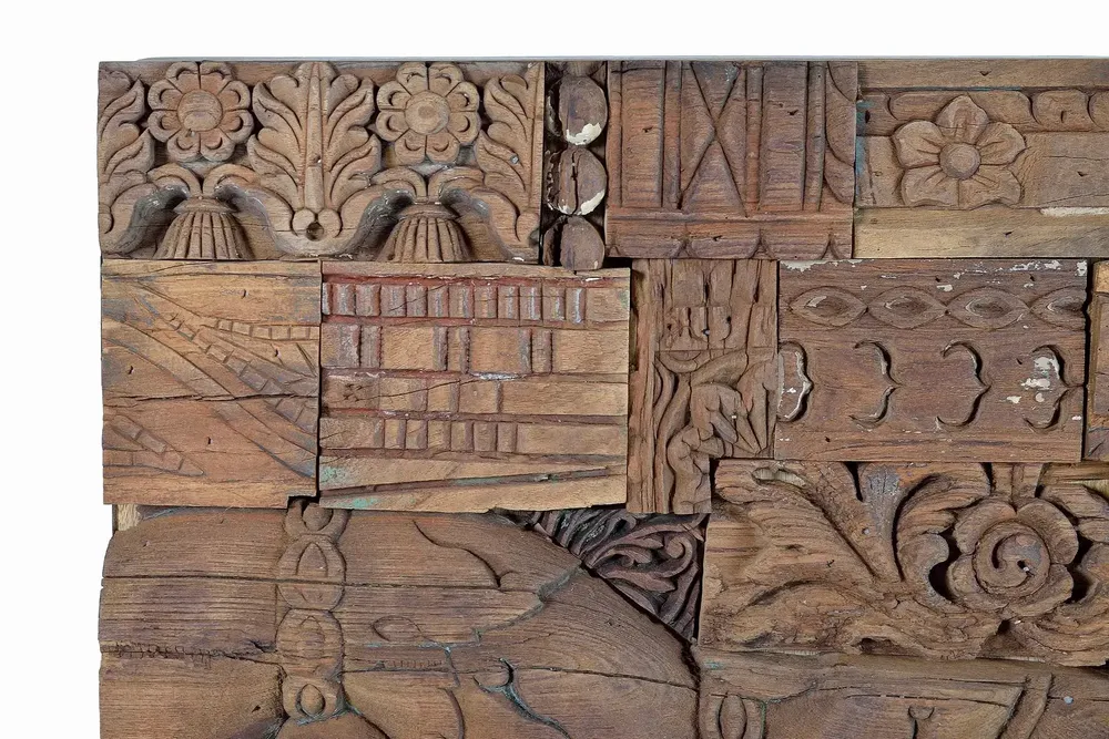 Sideboards - Sideboard in mango wood and recycled wood - GINER Y COLOMER