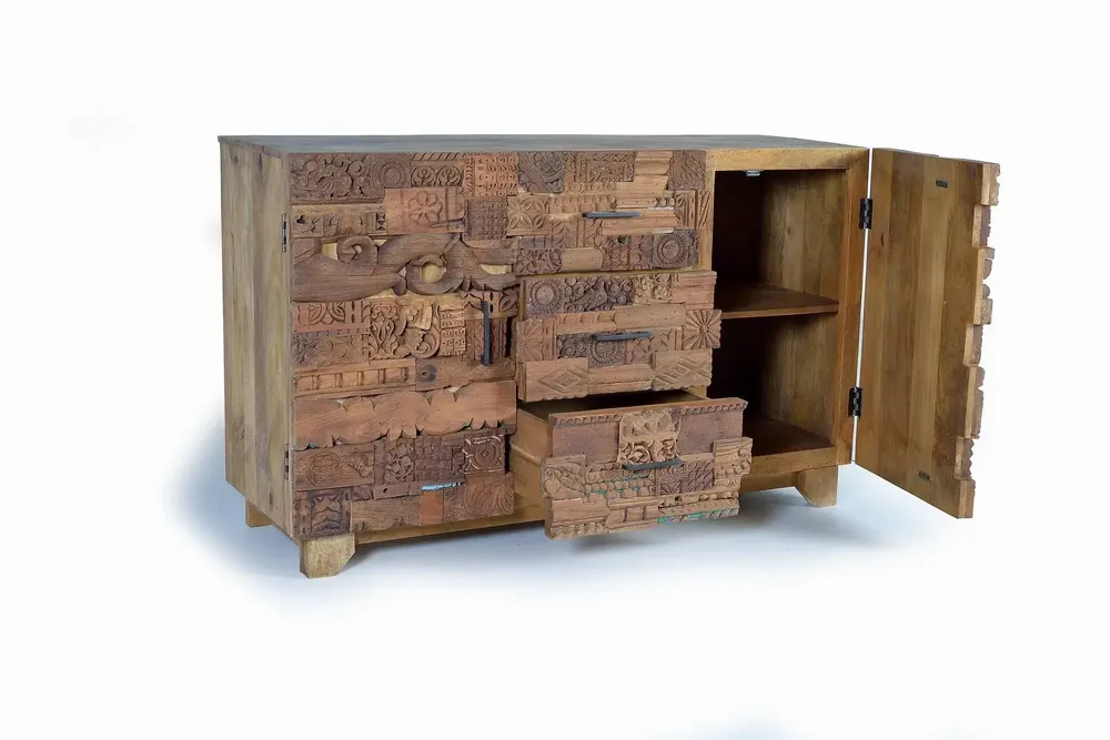 Sideboards - Reclaimed mango wood sideboard - GINER Y COLOMER