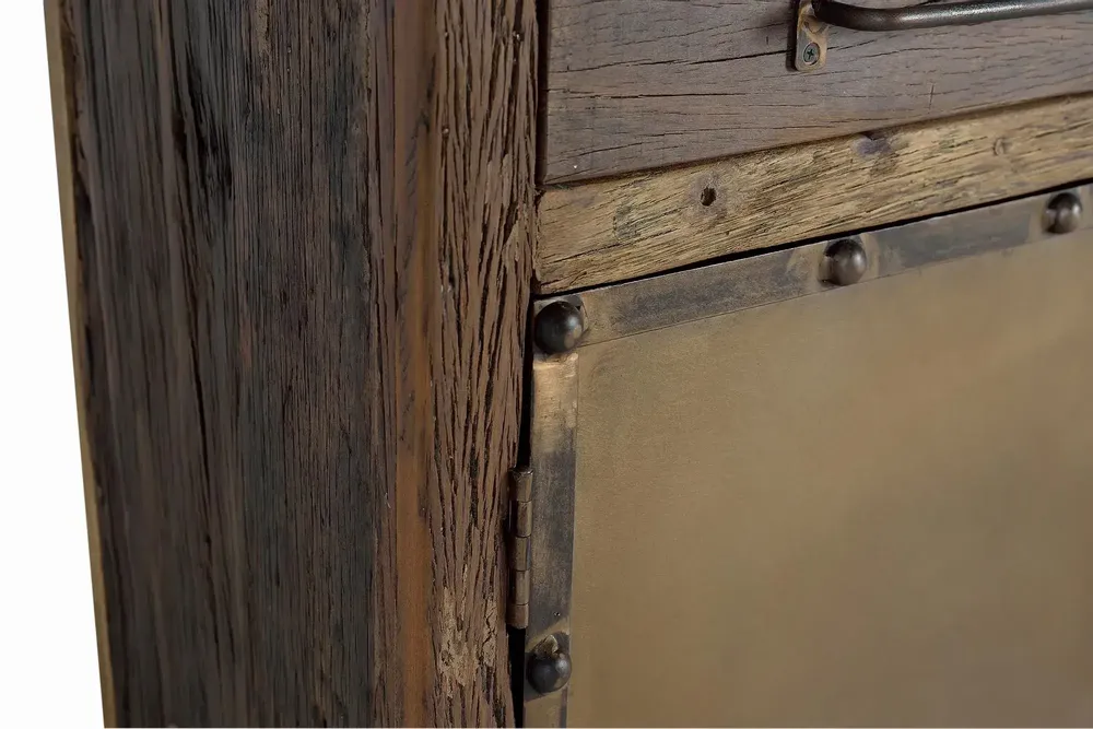 Sideboards - Reclaimed wood and metal sideboard - GINER Y COLOMER
