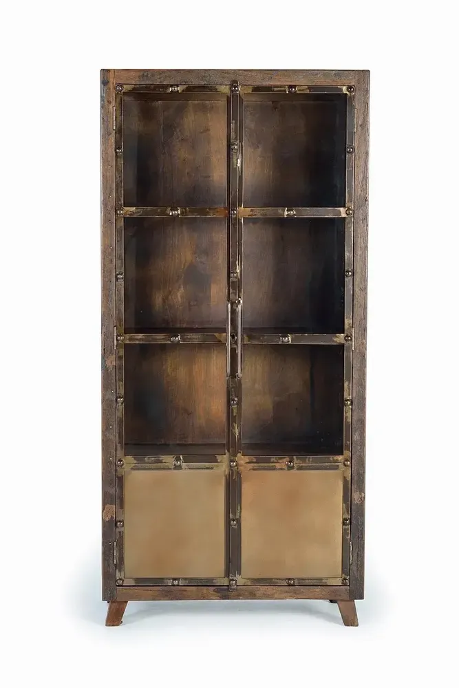 Sideboards - Reclaimed wood display case - GINER Y COLOMER