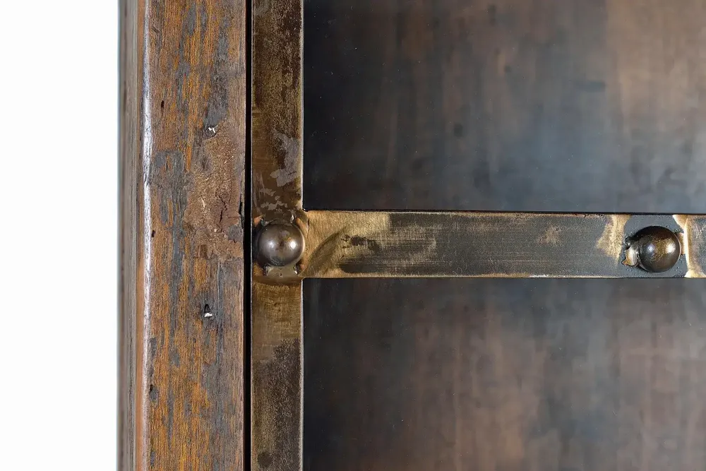 Sideboards - Reclaimed wood display case - GINER Y COLOMER