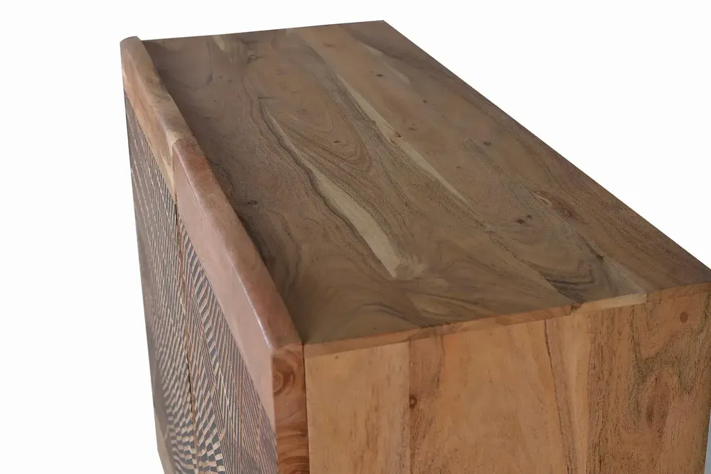 Buffets - Buffet en bois d'acacia et métal - GINER Y COLOMER