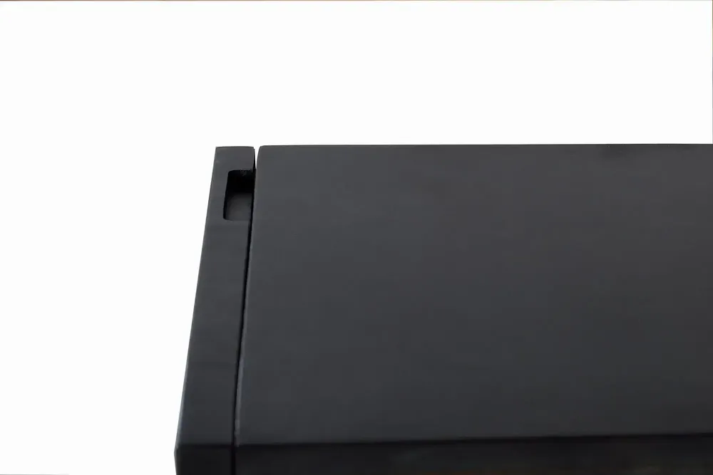 Night tables - Bedside table in dark walnut mango wood and metal - GINER Y COLOMER