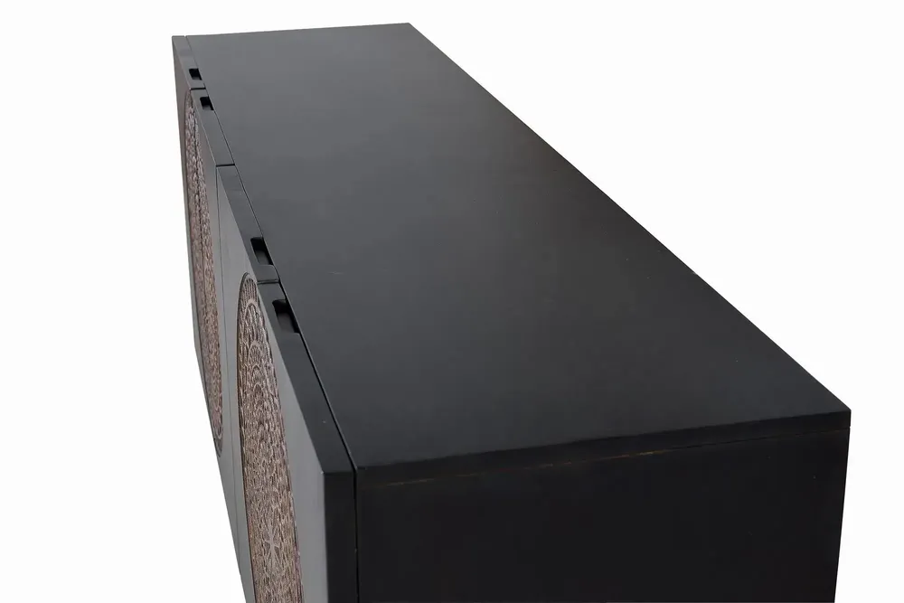 Sideboards - Mango wood and metal sideboard - GINER Y COLOMER