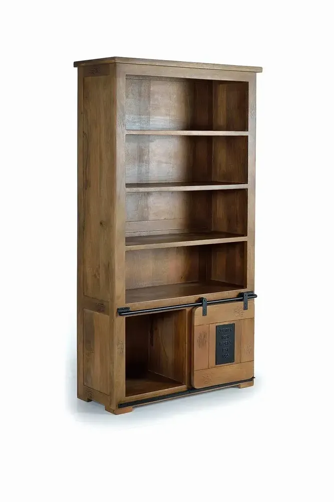 Sideboards - Natural mango wood display case - GINER Y COLOMER