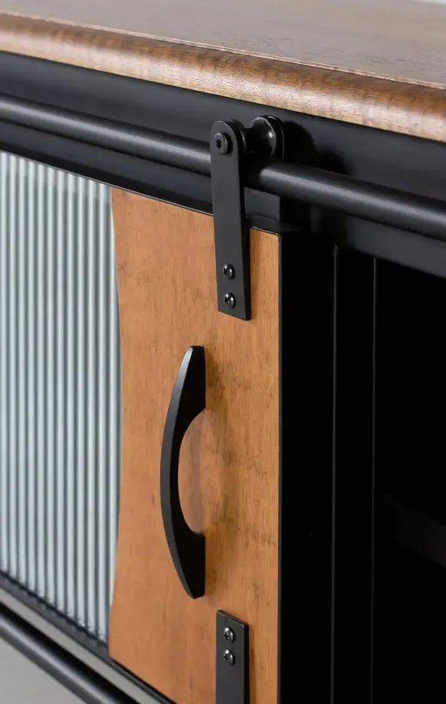 TV stands - TV cabinet in mango wood and metal - GINER Y COLOMER