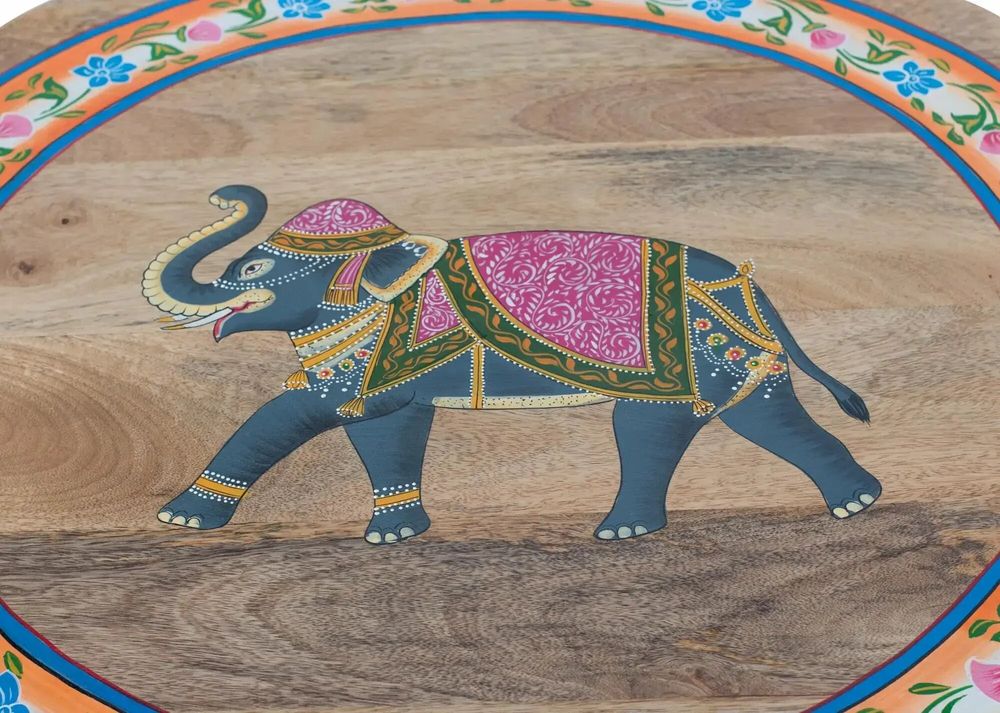 Coffee tables - Mango wood and metal coffee table - GINER Y COLOMER