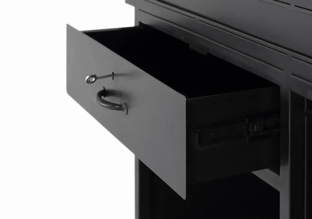 Sideboards - Bar cabinet in mango wood and metal - GINER Y COLOMER
