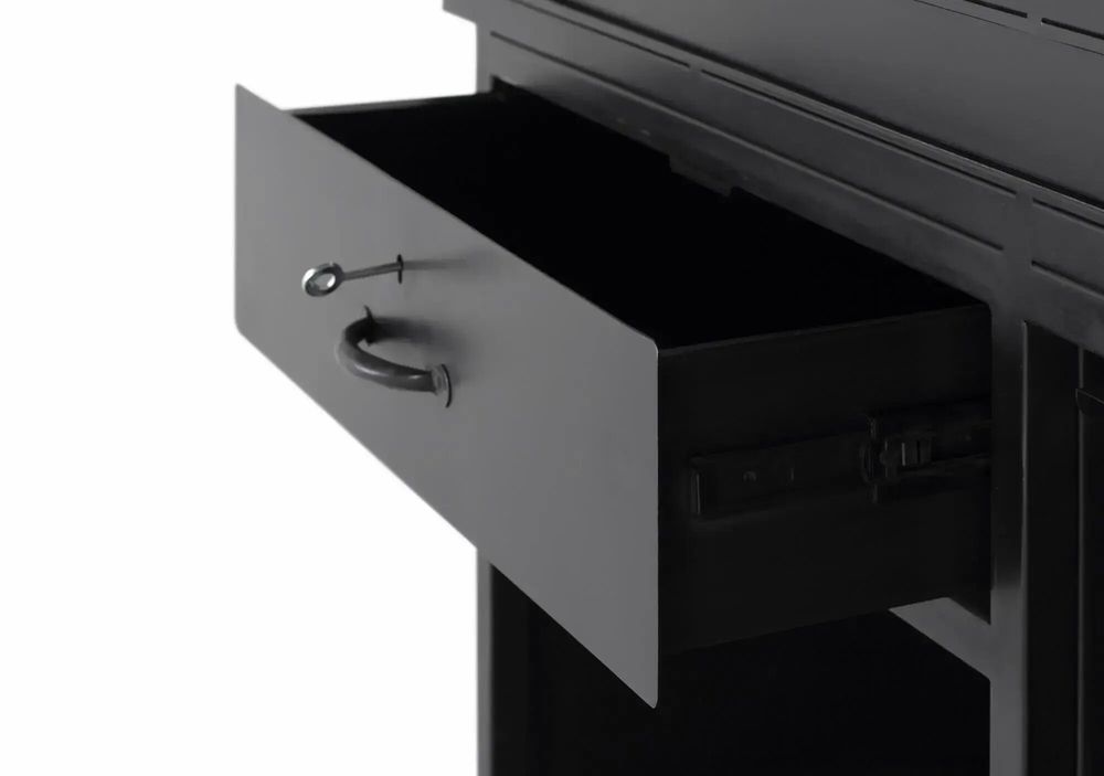 Sideboards - Bar cabinet in mango wood and metal - GINER Y COLOMER
