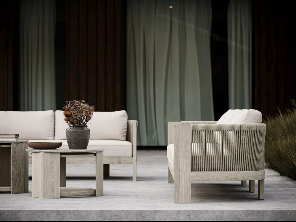 Lawn sofas - Ralph-ash Lounge Set - SNOC