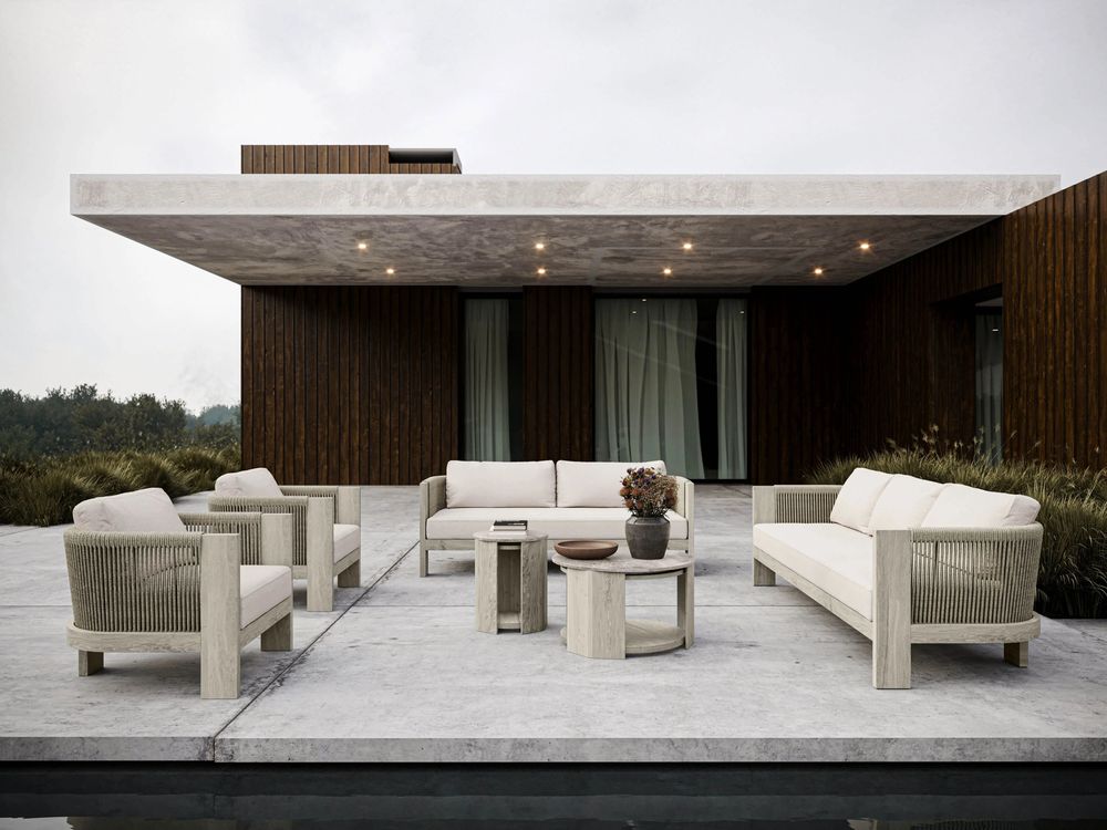 Lawn sofas - Ralph-ash Lounge Set - SNOC