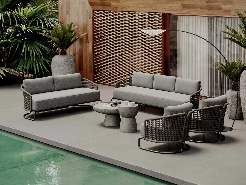 Lawn sofas - Pigalle Lounge Set - SNOC