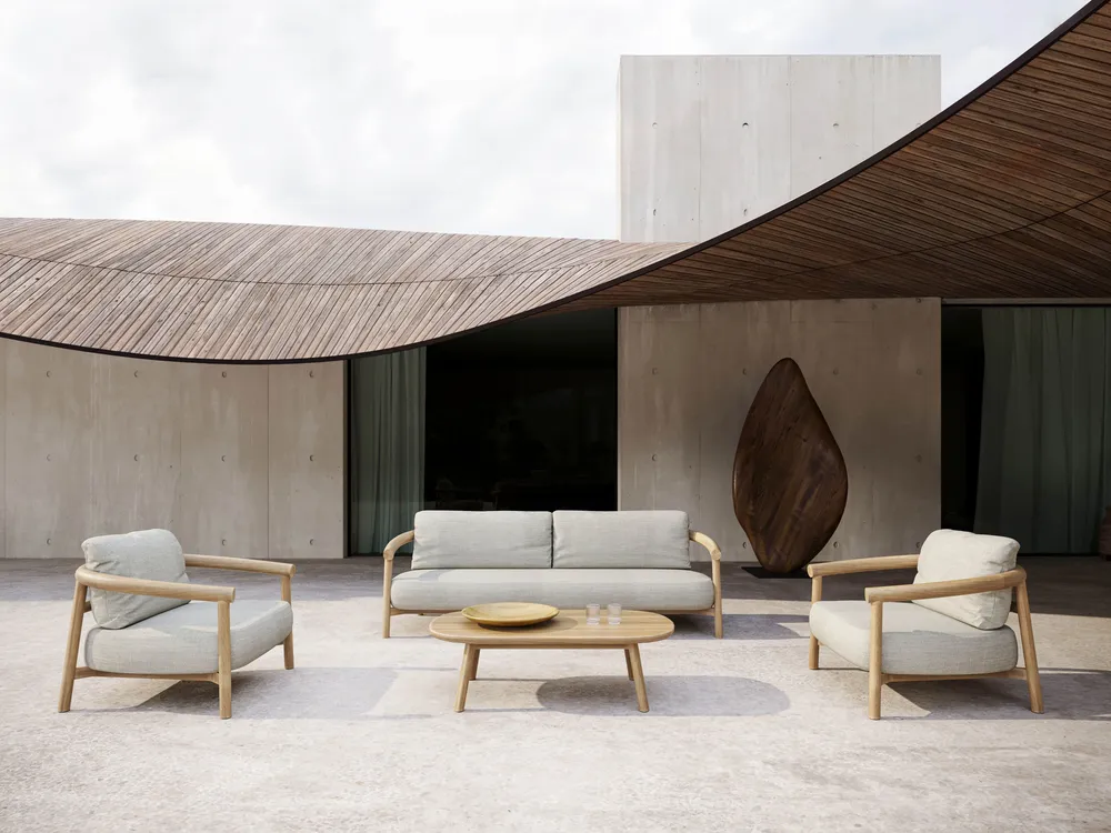 Tables de jardin - Ensemble de table basse Lyora - SNOC