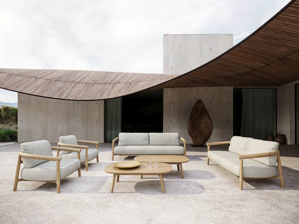 Tables de jardin - Ensemble de table basse Lyora - SNOC