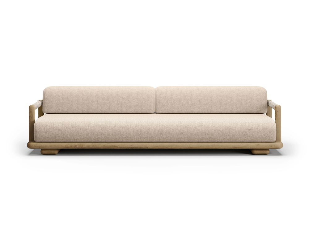 Lawn sofas - Caleo-natural Lounge Set - SNOC