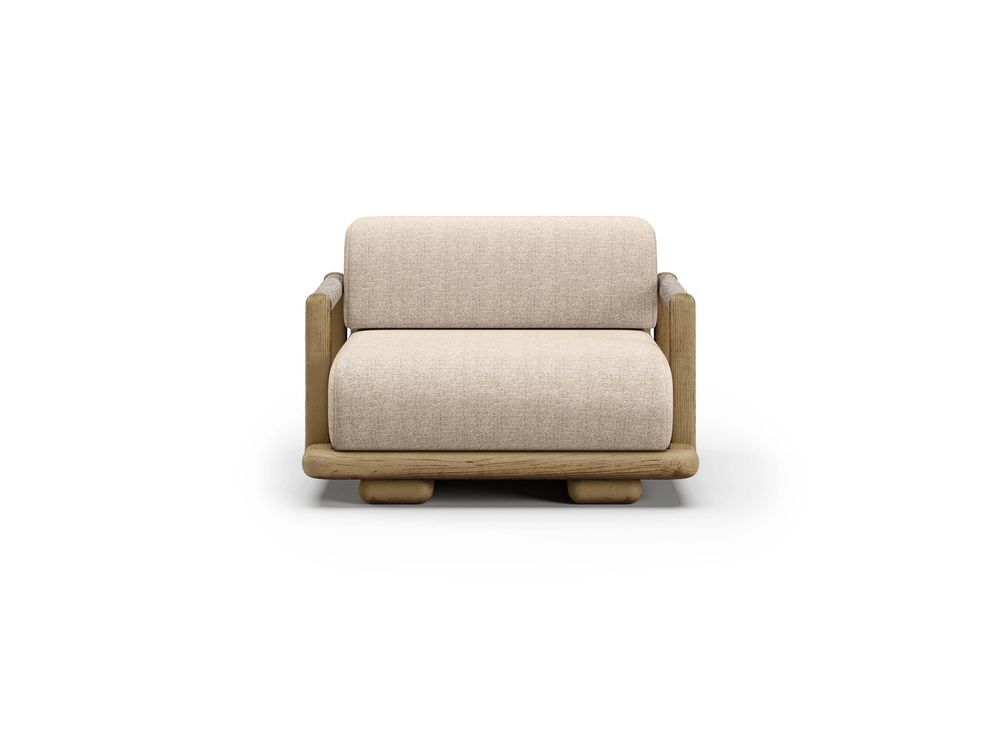 Lawn sofas - Caleo-natural Lounge Set - SNOC