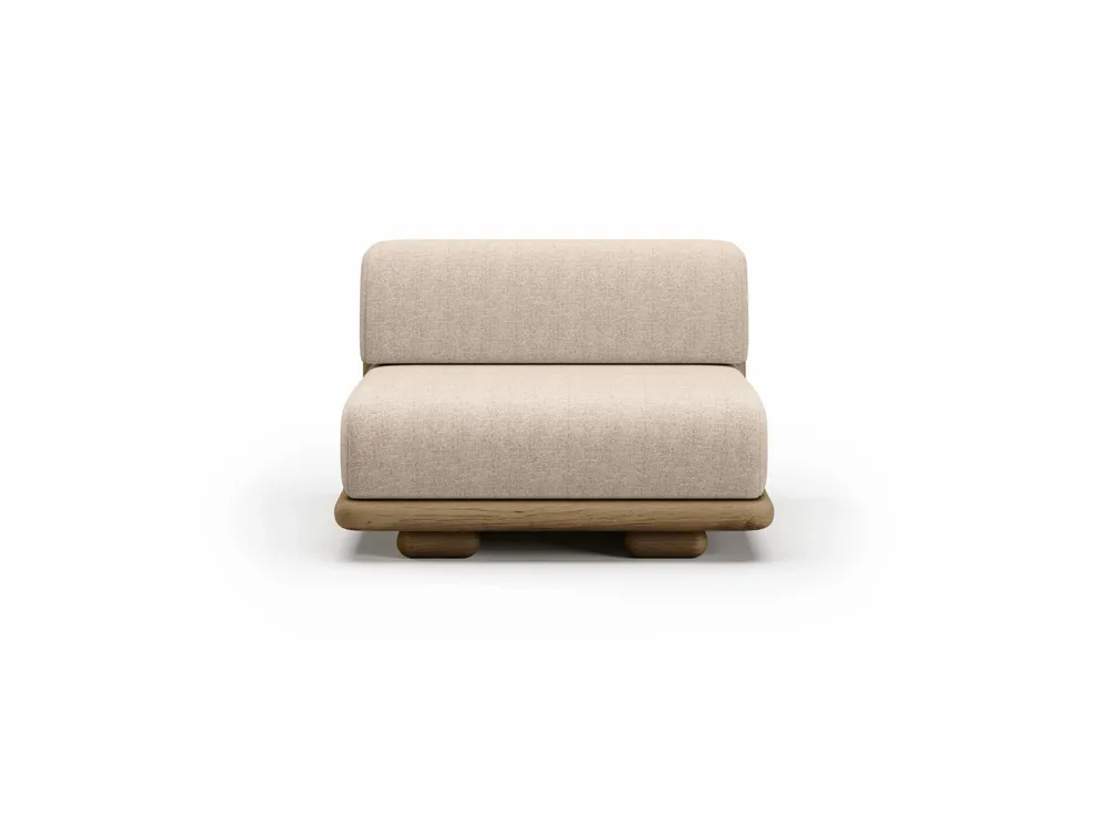 Canapés de jardin - Ensemble modulaire Caleo-natural - SNOC