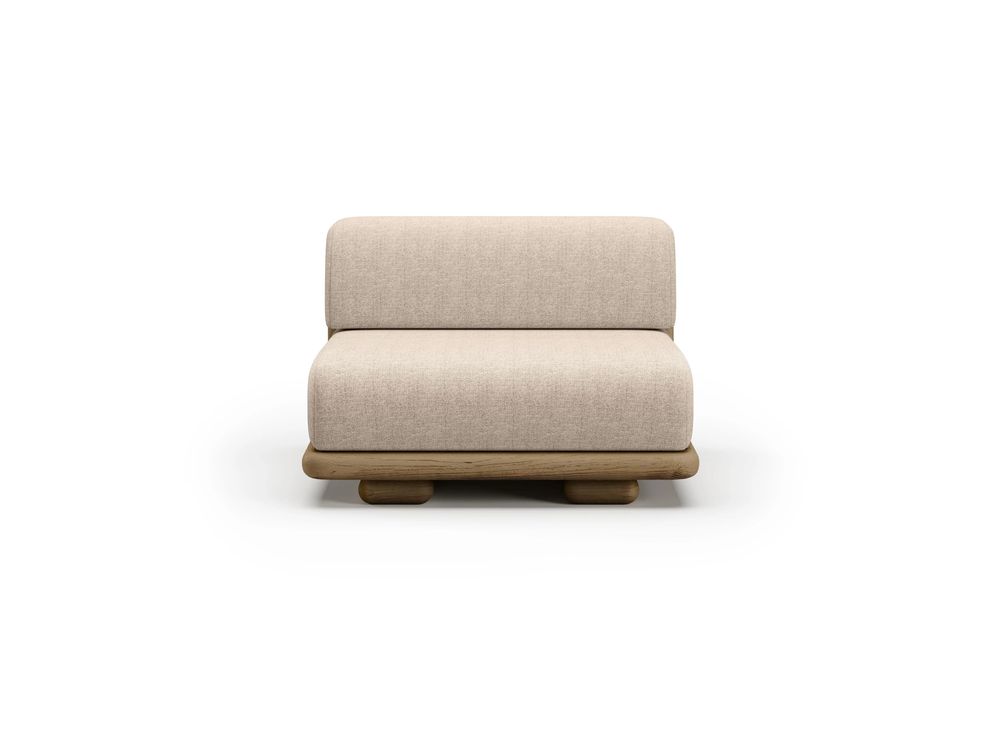 Canapés de jardin - Ensemble modulaire Caleo-natural - SNOC