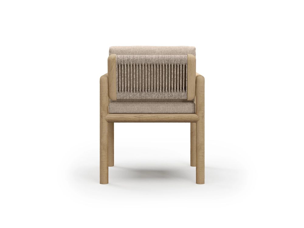 Lawn tables - Caleo-natural Dining Set - SNOC