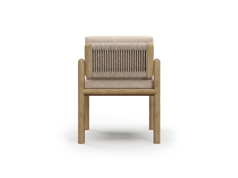 Lawn tables - Caleo-natural Dining Set - SNOC