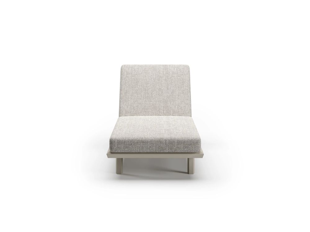 Transats - Chaise longue en biscuit éclat - SNOC