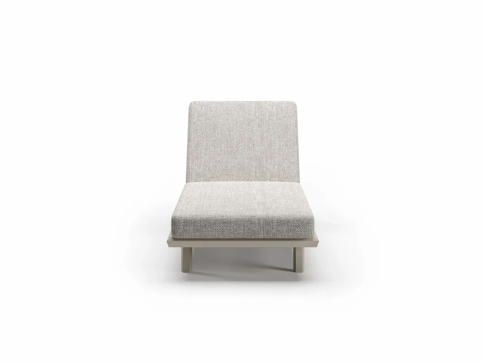 Transats - Chaise longue en Éclat-bisque - SNOC