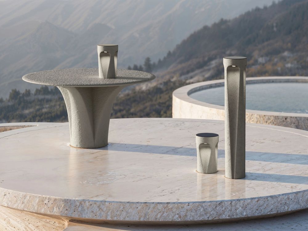 Lawn tables - Savio-ash Round Dining Table - SNOC