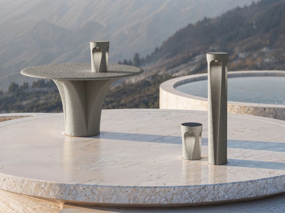 Floor lamps - Savio-ash L Size Lighting - SNOC