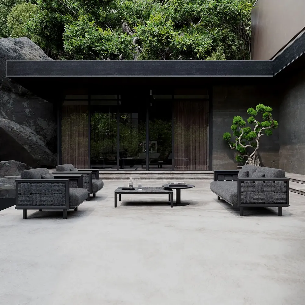 Lawn sofas - Éclat-nightfall Lounge Set - SNOC