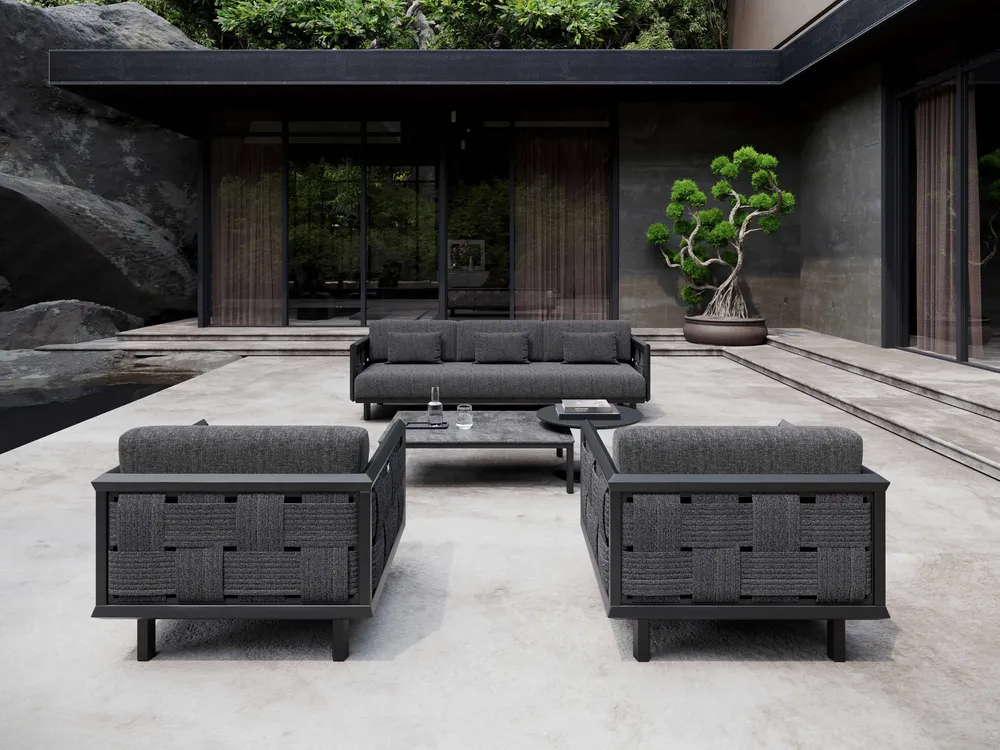 Lawn sofas - Éclat-nightfall Lounge Set - SNOC