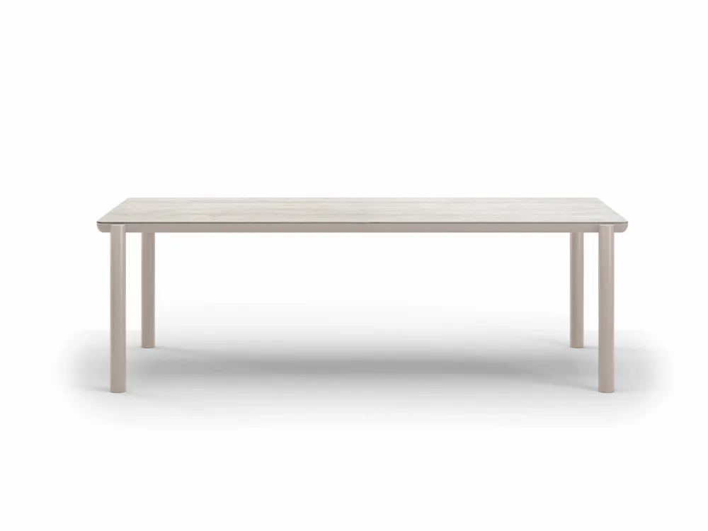 Lawn tables - Link-bisque Dining Set For 8 - SNOC