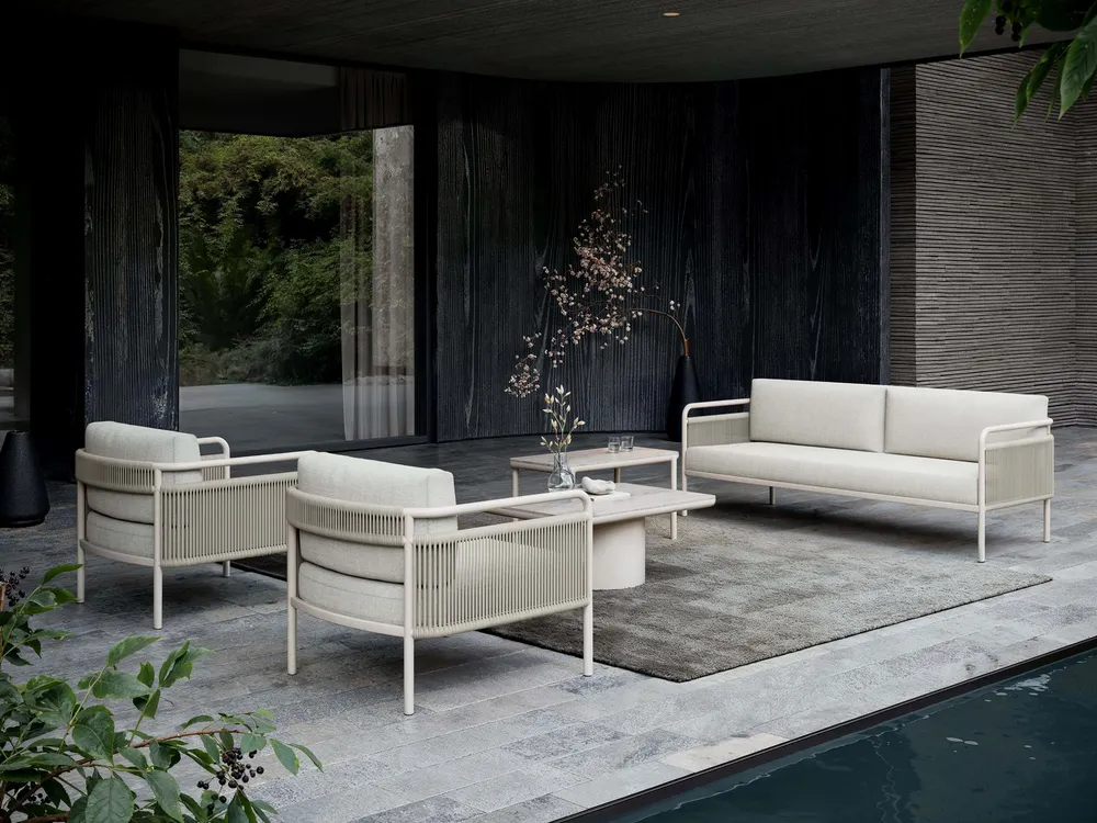 Lawn sofas - Link-bisque Lounge Set - SNOC