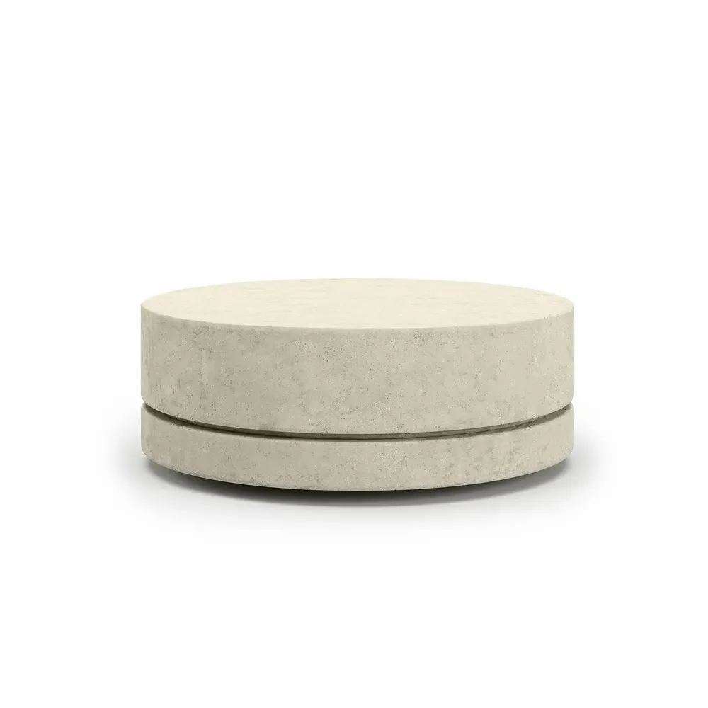 Tables de jardin - Table basse Miura-bisque taille L - SNOC