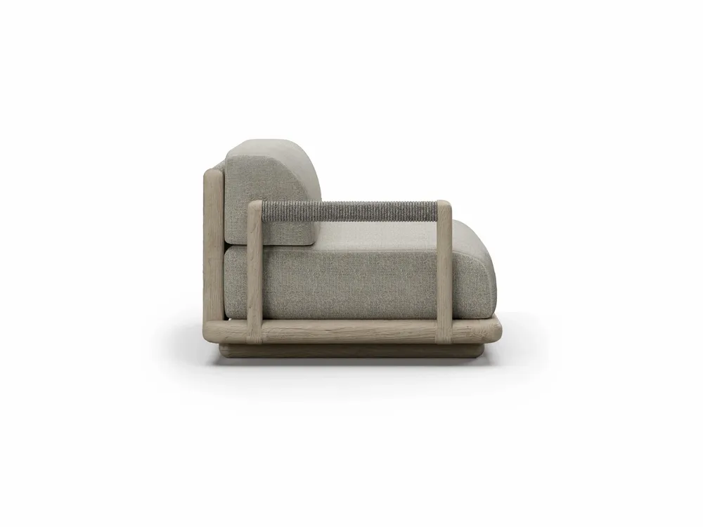 Canapés de jardin - Kit modulaire Caleo-ash - SNOC