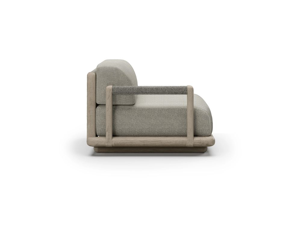 Canapés de jardin - Kit modulaire Caleo-ash - SNOC