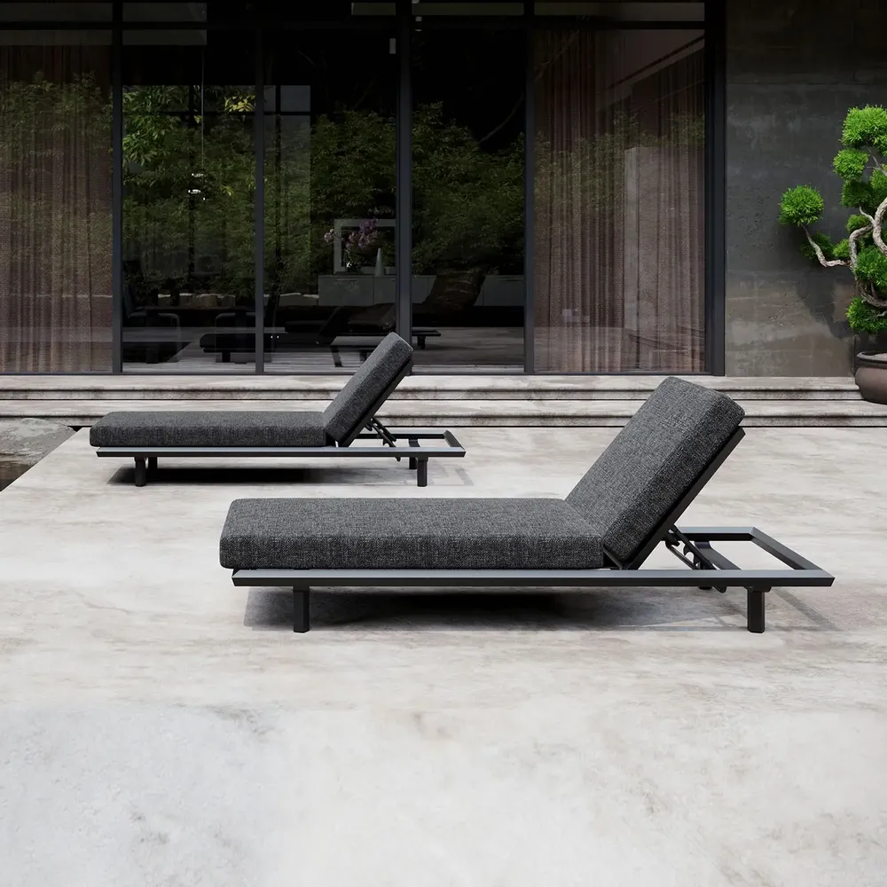 Deck chairs - Éclat-nightfall Sun Lounger - SNOC