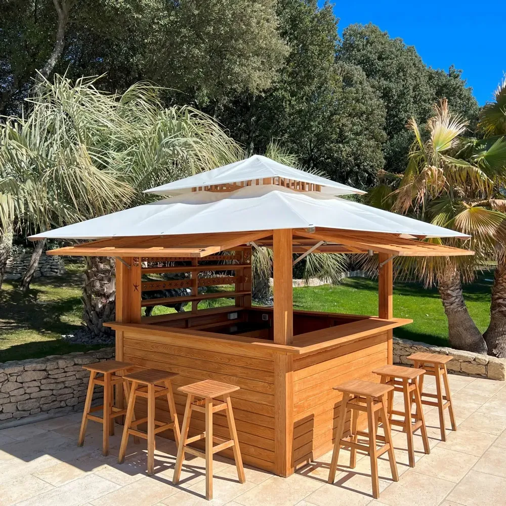 Gazébos, belvédères et pavillons de jardin - TI-BAR - Bar - HONEYMOON