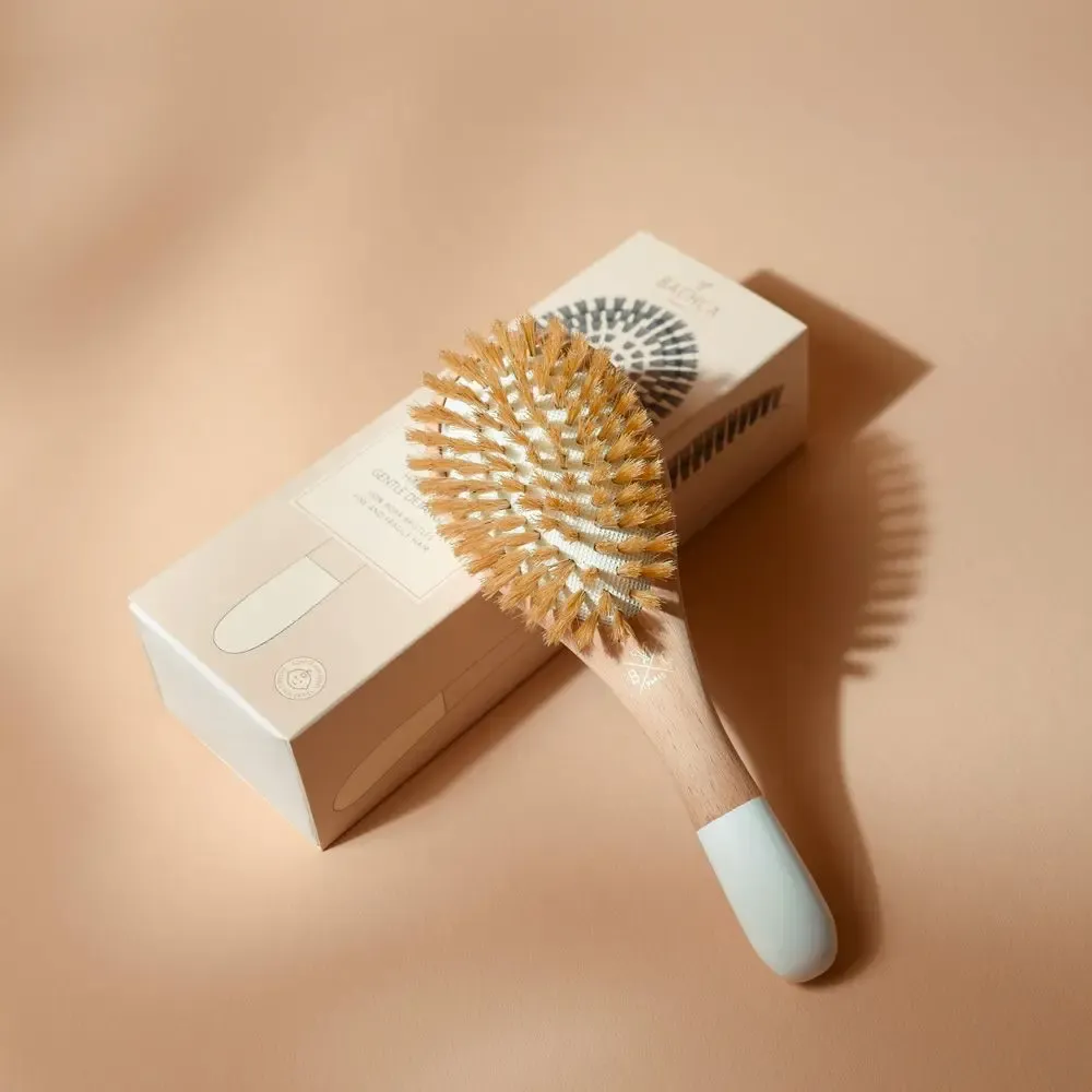 Accessoires cheveux - Brosse à cheveux - Démêlage et brillance - BACHCA
