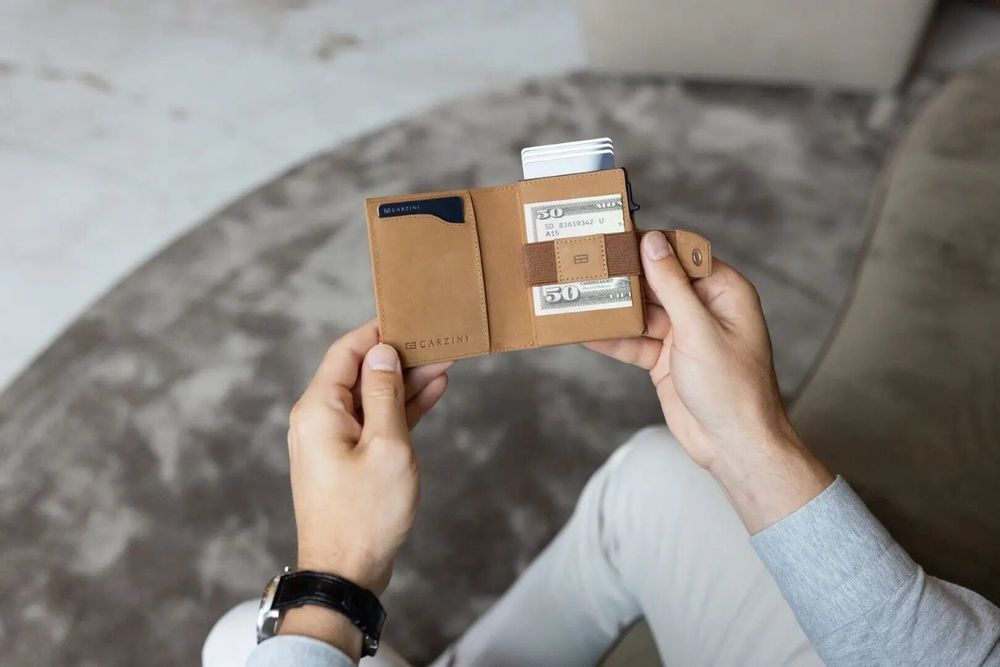 Leather goods - Garzini Metal Wallet - 10 cards - GARZINI