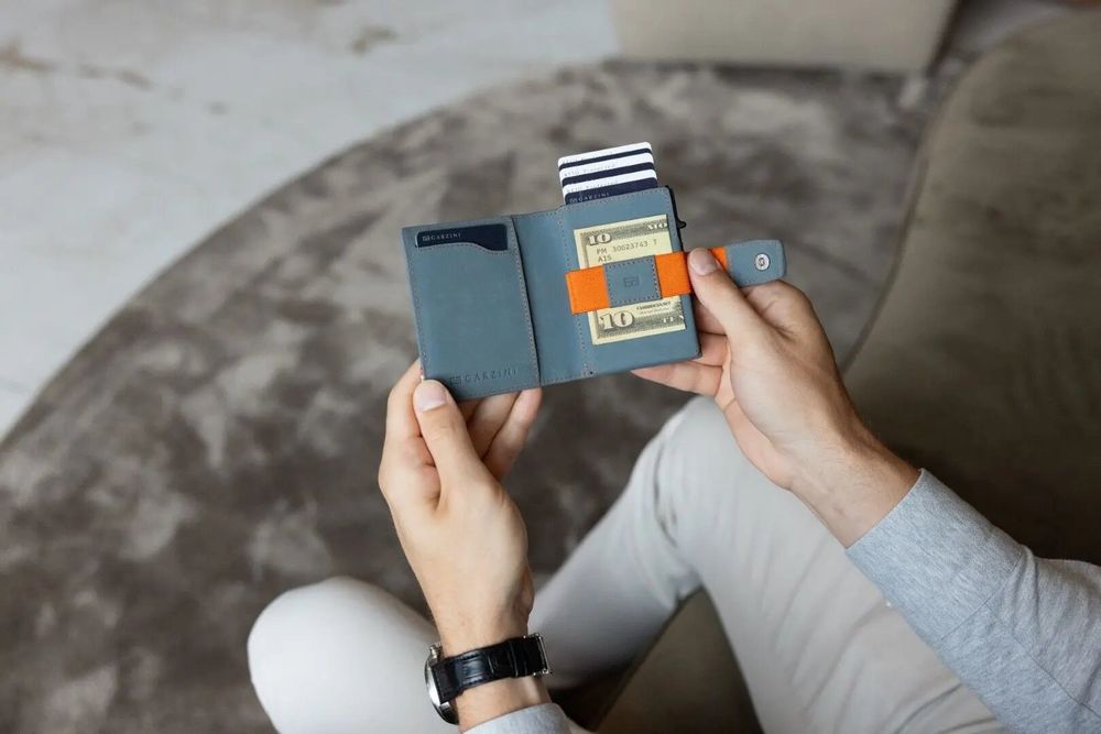 Leather goods - Garzini Metal Wallet - 10 cards - GARZINI