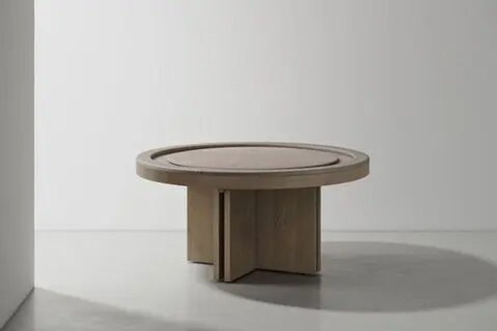 Game tables - Poker Table — High-end game table made of oak, leather and cast iron - LIVINGSTONE